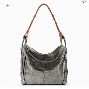 The Sak - Los Feliz Slouchy Hobo - Eco Lined - Dark Silver - Used Once